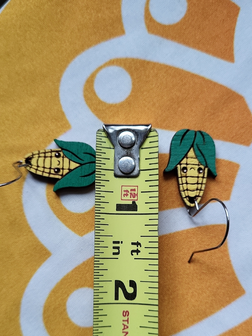 Sweet Corn Earrings - Picture 5 of 6